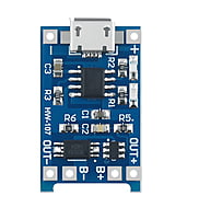 TP4056 Charger module for Lithium battery (B-type) TP4056 Charger module for Lithium battery (B-type)